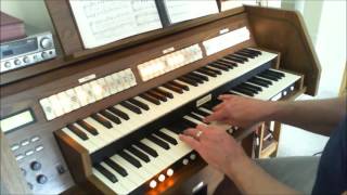 Come Thou Fount of Every Blessing  Tune NETTLETON  organpipe8 [upl. by Ecela]