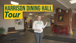 Harrison Dining Hall Tour  SUNY Brockport [upl. by Walters]