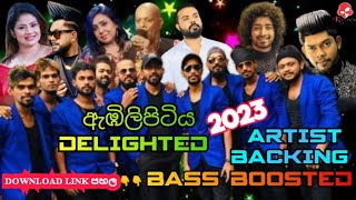 Embilipitiya Delighted 2023 Artist Backing  Sinhala Songs Collection 2023  BASS BOOSTER [upl. by Tiram]