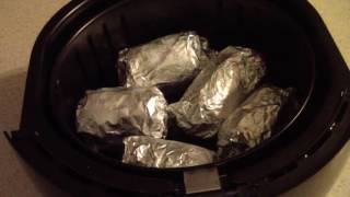 Air fryer Corn on the Cob Nibblers in foil Cooks Essentials [upl. by Suk845]