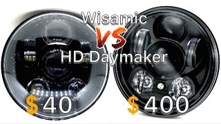 DaymakerWisamic Headlight InstallComparison [upl. by Ludovick761]