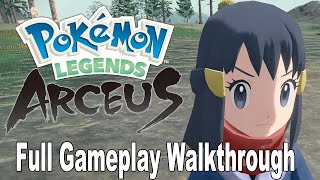 Pokemon Legends Arceus  Full Gameplay Walkthrough HD 1080P [upl. by Namie]