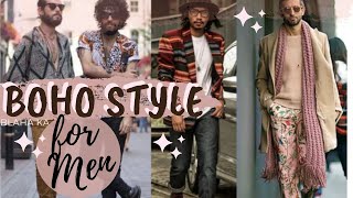 11 BOHEMIAN STYLE FOR MEN  BOHO OUTFITS  Style Guide 2020 [upl. by Nirrat]