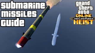 Submarine guided missiles  GTA Online guides [upl. by Moyers]