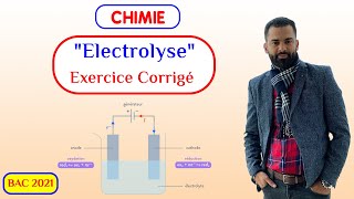 Chimie  Electrolyse  Exercice Corrigé  Prof Noureddine  2 BAC Biof [upl. by Khan82]