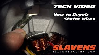 Howto Repair Stator Wires [upl. by Cleveland374]