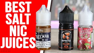 TOP 10 BEST SALT NIC JUICES FOR 2020  50 NIC SALT JUICES TESTED [upl. by Darnall]