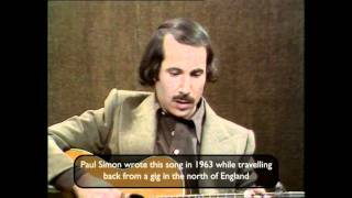 Paul Simon sings Homeward Bound live in the studio [upl. by Chamkis224]