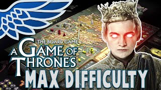 Lannister Max Difficulty  Game of Thrones Digital Board Game [upl. by Luby215]