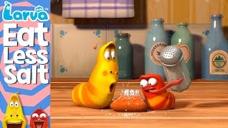 Official Eat Less Salt  Special Videos by Animation LARVA [upl. by Garvey617]