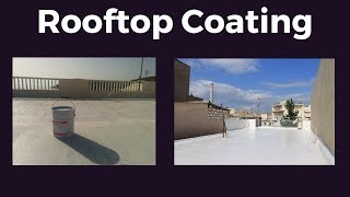 Rooftop Coating  Polyurethane Waterproofing Membrane [upl. by Charpentier]