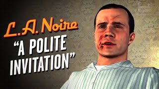 LA Noire Remaster  Case 24  A Polite Invitation 5 Stars [upl. by Karlee432]