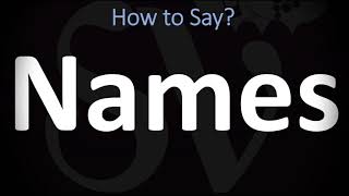 How to Pronounce Names CORRECTLY [upl. by Dnarb]