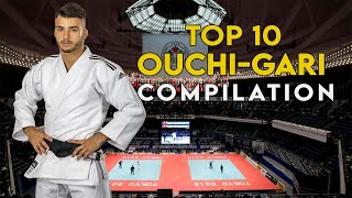 Top 10 Ouchi Gari Highlights Compilation 大内刈 [upl. by Lanos729]