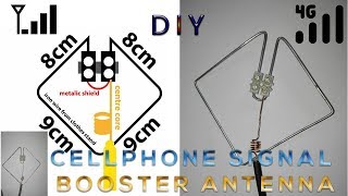 Homemade portable 4g LTE signal booster [upl. by Lincoln643]