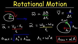 Rotational Motion Physics Basic Introduction Angular Velocity amp Tangential Acceleration [upl. by Karol659]