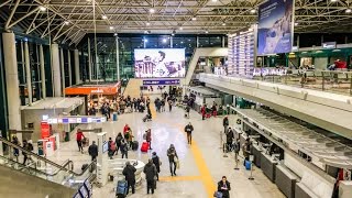 Leonardo da Vinci–Fiumicino Airport FCO in Rome Italy [upl. by Mika]