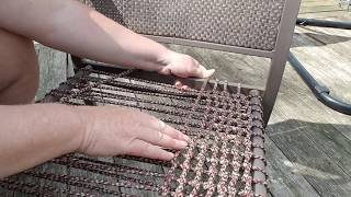 Fix your Patio Chairs Here is how [upl. by Florrie]