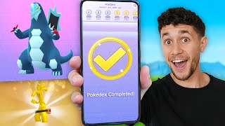 I Completed the New Pokédex in Pokémon GO [upl. by Adair481]