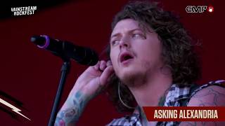 Asking Alexandria LIVE Vainstream 2018 Full Set [upl. by Aleirbag]