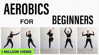 9 Min Aerobics For Beginners  Morning Energy Booster  Aerobic Exercises [upl. by Dawes]