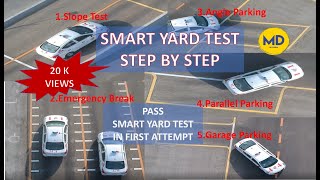 SMART YARD  PARKING TEST BY RTA DUBAI [upl. by Warren]