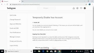 How to Delete Instagram Account on ComputerLaptop Quick amp Simple [upl. by Baugh]