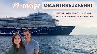 Große OrientKreuzfahrt mit Mein Schiff 2 [upl. by Gnort]