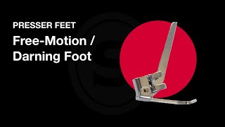 Singer FreeMotionDarning Presser Foot [upl. by Aihc]