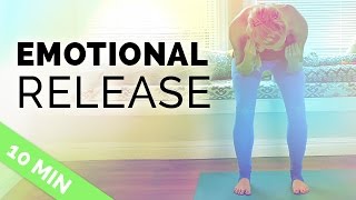 Gentle Somatic Yoga for Emotional Release 10min  Nervous System Reset [upl. by Sapowith59]