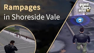 GTA 3  RAMPAGES in Shoreside Vale [upl. by Llehcsreh]