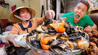 EXTREME Vietnamese Street Food  5 Must Eat Foods in Hanoi [upl. by Fiann199]