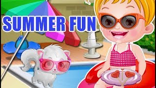 Baby Hazel Summer Fun By Baby Hazel Games  Fun Game Videos For Children [upl. by Rodge]