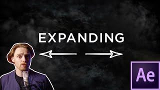 Expanding Text  Spacing Title  After Effects amp Premiere Pro Tutorial QUICK [upl. by Ines]