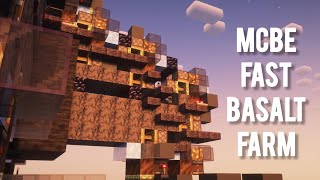 Minecraft Bedrock Fast Basalt Farm [upl. by Wadell867]