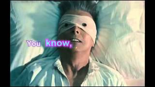 David Bowie  Lazarus Lyrics [upl. by Esnohpla]