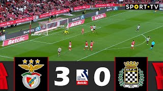 SL Benfica x Boavista FC 30  Liga Portugal Betclic 202425  Resumo da Partida [upl. by Eidurt]