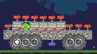 Bad Piggies  REAL SILLY MONSTER TRUCK Field of Dreams [upl. by Asilec188]