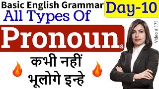 What is pronoun  Pronouns List  Pronouns examples  Pronoun सर्वनाम [upl. by Nesral]