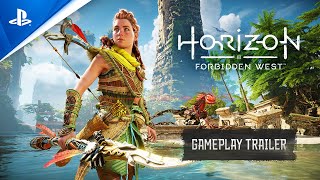 Horizon Forbidden West  Gameplay Trailer  PS5 PS4 [upl. by Ecyrb750]