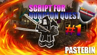 Roblox Dungeon Quest script  kill all  speed hack [upl. by Kristina]