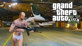 GTA 5  How to get a Fighter Jet GTA V [upl. by Leia]