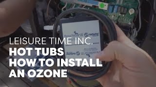 Hot Tubs How To Install an Ozone [upl. by Strenta]