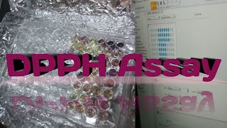 DPPH Assay 22diphenyl1picrylhydrazyl [upl. by Udenihc]