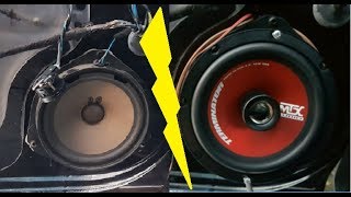 CHANGE FRONT SPEAKER Opel Corsa D [upl. by Yessej441]