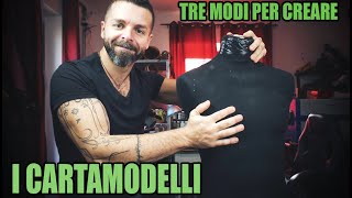 Tre Modi per Creare i Cartamodelli  Tutorial al Dettaglio [upl. by Yrian]