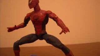 SpiderMan vs Green Goblin stop motion [upl. by Ambie963]