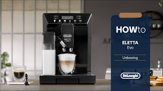 Eletta Evo ECAM 46860B  Whats in the box and how to make a perfect espresso [upl. by Holtorf]