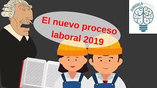 El nuevo proceso laboral 2019 [upl. by Suciram]