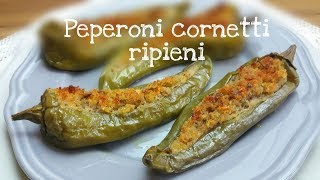 Peperoni cornetti ripieni Ricetta Veloce [upl. by Namajneb]